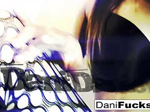 Sexy Dani Daniels Masturbates Tight Wet Pussy