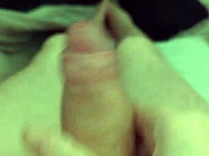 Amateur Guy Strokes Massive Monster Cock in Relaxing Homemade Masturbation Session