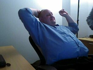 jenny performs deep oral on cock with gagging and choking