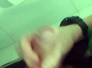 Raw Title Case Direct Focus: Security Guard Masturbates In Shopping Mall Bathroom