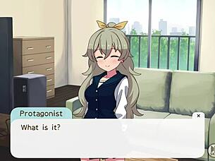 He spent a month living alongside his close female companion in an intimate setting