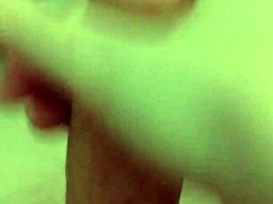 Amateur Guy Strokes Massive Monster Cock in Relaxing Homemade Masturbation Session