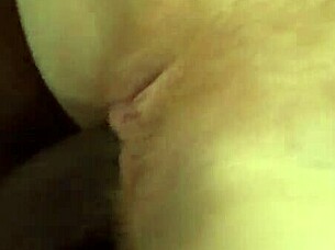 hairy ginger pussy takes rough bbc pounding in amateur interracial orgasm 😏🔥
