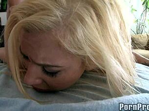 Will This Busty Blonde Handle Intense Oily Massage Turning into Wild Pussy Fucking?