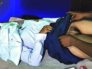 friend invites girlfriend to try new vibrator in homemade session