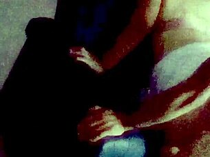 Subtly Teasing Married Woman's Ass in Front of Husband