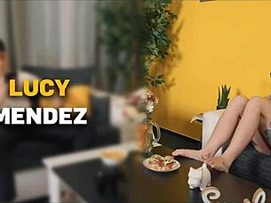 vip4k experienced brunette girlfriend gives moaning rimjob and ass licking