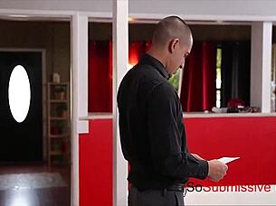 I wanted that bitch fucked hard in bondage with choking and gagging like she craved uh