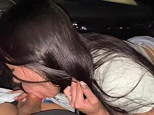 uhh i mean swallowing a strangers cock on the road