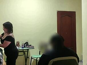 Does This Curvy Maid Cougar Get Fucked Hard In Lingerie And Leggings?