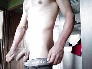 why does this cute latina roommate love masturbating on desk, cumming hard and enjoying her own load?