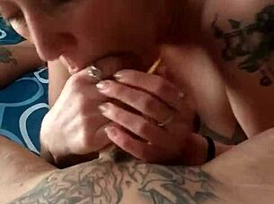 i was just chilling getting some intense sucking on my cock