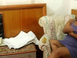 Lil short stuff gets attitude until big cock comes out