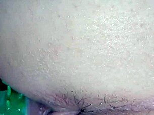 Ever tried fucking young Latina milf with big butt in doggy style using textured condom?