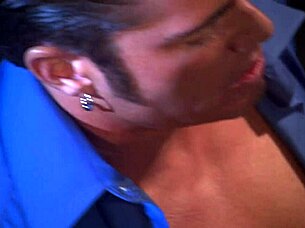 Will this passionate couple fuck wildly in boots amid warehouse auto parts