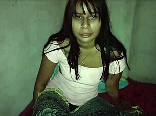 i give shelter to a street dweller and she thanks me with a blowjob and fucking me