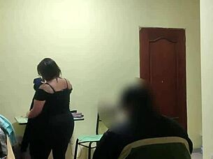 Does This Curvy Maid Cougar Get Fucked Hard In Lingerie And Leggings?