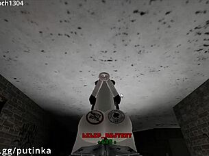 bbc dominated snowbunny girl in roblox condo with unexpected creampie action