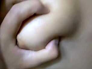 Real amateur couple enjoys hard sex in homemade sauna spa