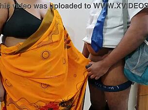 so this indian bhabhi is using her student for some wild fun and personal satisfaction