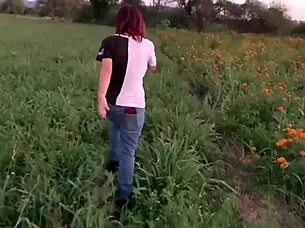 morrita cogiendo en el cerro!