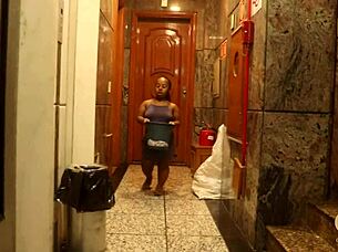 Lil short stuff gets attitude until big cock comes out