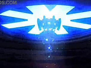 Watch Kagamine Rin in alien project diva with full nude bunny costume and monster goddess vibes! 🐰👽