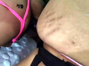 sissy experiences strap-on play with girlfriend