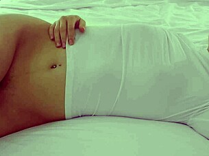 Whoa, check out this Spanish teen teasing her teacher with solo pussy play!