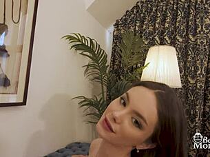 Hey, why not let Liz Ocean blow me amazingly before pounding her pink pussy?