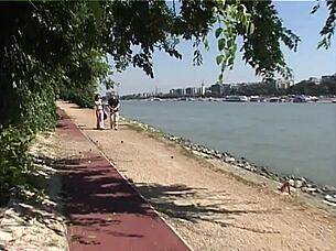 Nasty Sleazy Amateurs Volume 1 Scene 4 With Brunette Outdoor Blowjob And Doggystyle Fucking