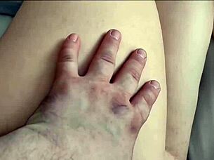 Casually pounding the 40-year-old milf in her bedroom until she reaches orgasm pov style