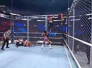 wargames feminina features exciting matches from survivor series 2022