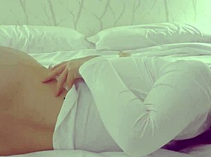 Whoa, check out this Spanish teen teasing her teacher with solo pussy play!