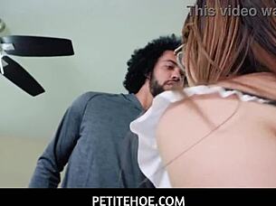 Oh, How I Feel So Bad For Sweet Innocent Honey Hayes Breaking The Fleshlight, Now He Desires My Petite Teen Pussy As Replacement In This Emotional Handjob And Sex Encounter