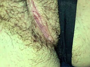 Removing her thong from the cute latina  