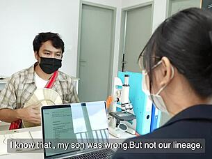 principal female teacher cheated and got fucked roughly by the poor guy in domination play