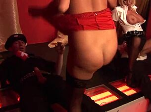 Wow! Milf Tia Layne And Romana Ryder Explode In Cum During Kinky Foursome With Anal And Fishnets!