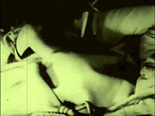 Vintage taboo scene of being home alone with mom 😏