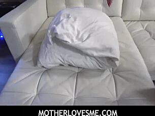 Who knew blonde busty milf Brittany Andrews could fuck so wildly with intense handjobs