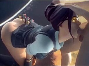check out this fortnite hot compilation with big tits latina babes licking and assfucking wildly