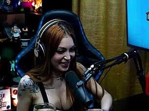 Mari Ávila Gets Naked In Podcast Strips Everything What Would You Do In Ruan's Place Podcast Pôpum No Barraco