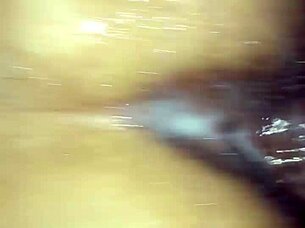 I uh love how that bbc teases her creamy pussy in doggystyle