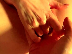 Amateur fisting meaty pussy with wet sounds and moans