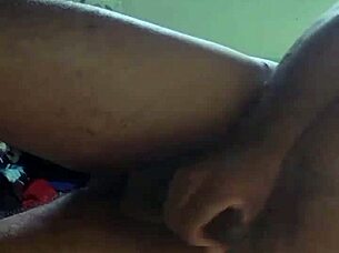 Damn, that's a huge load all over this hairy pussy!