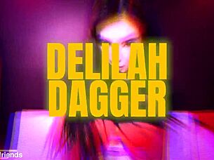 Who Knew A Wild Facial Could Follow Such Intense Cowgirl Riding And Ass Licking For Delilah Dagger?