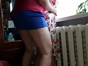 Oh God, I Can't Believe I'm Fucking My Stepdaughter in Her Dress While Hubby's at Work!