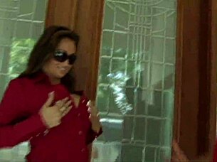 I feel so thrilled watching Claudia Valentine in interracial cougar action