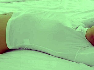 Whoa, check out this Spanish teen teasing her teacher with solo pussy play!