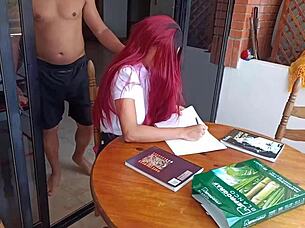 uh, i cant believe these hot 18yo mexican amateurs are doing anal assfucking homemade like double temptation in university, its so wildd and tempting!